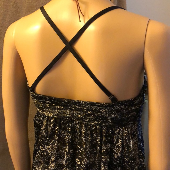 Express Hip Length Spaghetti Strap Babydoll Top - Picture 5 of 8